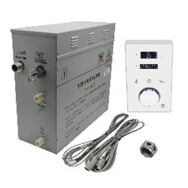 Avora Bath 6 KW Steam Generator With Digital Control In White - Image 2