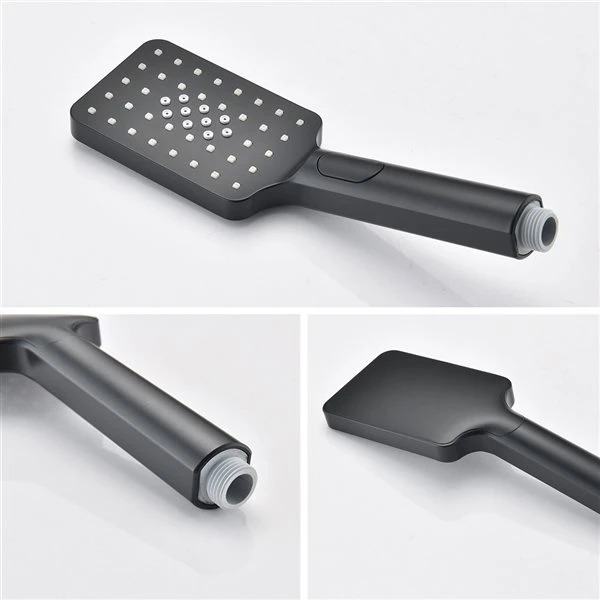 Dornberg Matte Black 1-Handle Bathtub And Shower Faucet Set (Valve Included) - Image 2