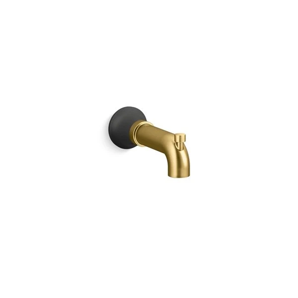 Kohler Tone™ Brushed Brass Bathtub Spout With Diverter