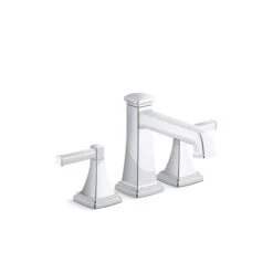 KOHLER Parallel Polished Chrome Floor-Mount Bath Filler Trim