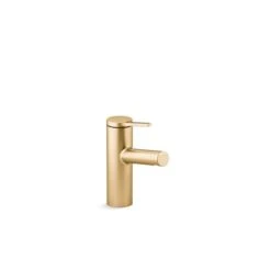KOHLER Vibrant Brushed Moderne Brass Elate® Single-Handle Bathroom Sink Faucet - Drain Included