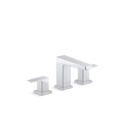 KOHLER Polished Chrome Honesty® 0.5 Gpm Widespread Bathroom Sink Faucet - Drain Included