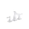 KOHLER Polished Chrome Riff™Widespread Bathroom Sink Faucet - Drain Included