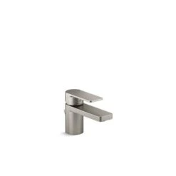KOHLER Vibrant Brushed Nickel Parallel® 1.0 Gpm Single-Handle Bathroom Sink Faucet - Drain Included