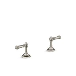 KOHLER Artifacts® Brushed Nickel Lever Bathroom Sink Faucet Handles