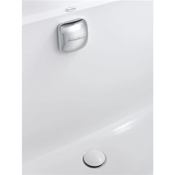 American Standard Deep Soak White Foot Lock Bathtub Drain With ABS Pipe Included - Image 2