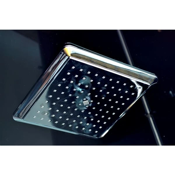 Avora Bath Jupiter White 1-piece 35 x 35 x 86-in Steam Shower - Left-Hand Drain