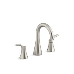 KOHLER Bellera Polished Chrome Widespread Bathroom Sink Faucet - 1.2 Gpm