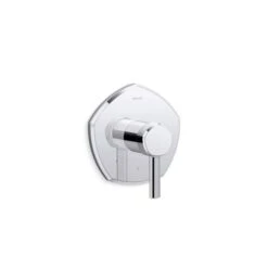 KOHLER Polished Chrome Occasion Thermostatic Valve Trim With Lever Handle