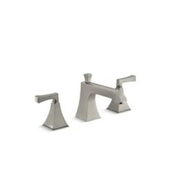 KOHLER Memoirs Stately Vibrant Brushed Nickel Two-Handle Deck Mount Roman Bathtub Faucet