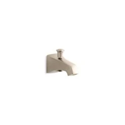 KOHLER Memoirs Stately Wall-Mount 6-in Brushed Bronze Bathtub Spout With Diverter