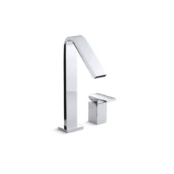 KOHLER Loure Polished Chrome One-Handle Deck Mount Roman Bathtub Faucet