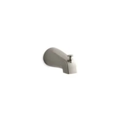 KOHLER Coralais 4-7/8-in Brushed Nickel Bathtub Spout With Diverter