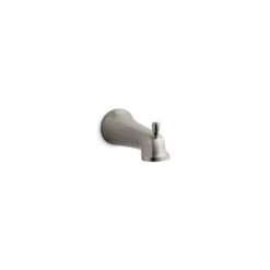 KOHLER Bancroft Wall-Mount Brushed Nickel Bathtub Spout With Diverter