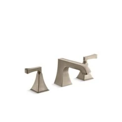 KOHLER Memoirs Stately Vibrant Brushed Bronze Two-Handle Deck Mount Roman Bathtub Faucet