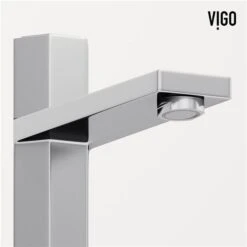 VIGO Nova Single Hole Single Handle Vessel Bathroom Faucet In Chrome