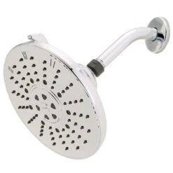 Delta Raincan Rain Shower Head - 3 Spray Settings - Chrome Finish - 1.75-gal./min