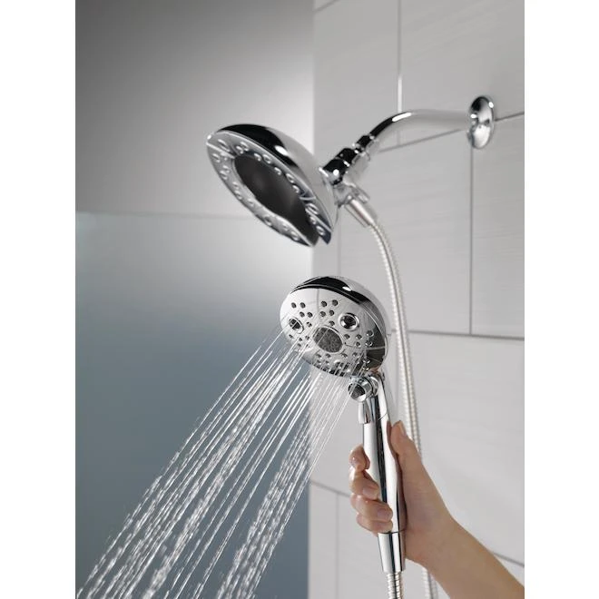 Delta In2ition Showerhead/Hand Shower - 5 Settings - Chrome - Image 2