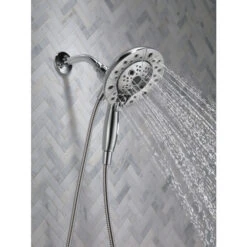 Delta In2ition Showerhead/Hand Shower - 5 Settings - Chrome