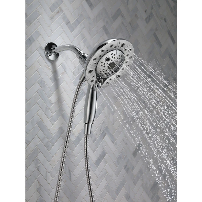 Delta In2ition Showerhead/Hand Shower - 5 Settings - Chrome