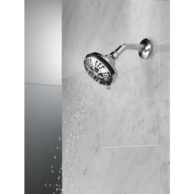 Delta Showerhead With 6 Spray Settings Chrome
