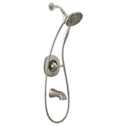 Delta Larkin 14 Series Single-Handle Bath And Shower Monitor - Stainless Steel
