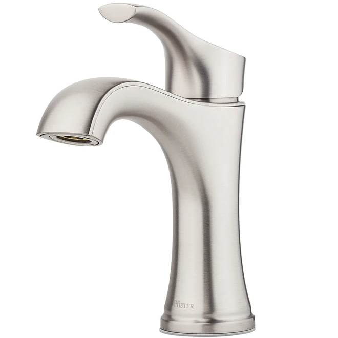 Pfister Auden Single Control Bathroom 4-in Centre Set Faucet - Brushed Nickel - Image 3