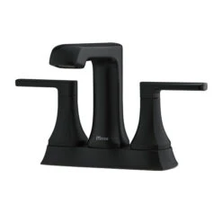 Pfister Penn Bathroom Faucet - Matte Black - 2 Handles - Modern