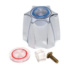 Master Plumber Faucet Handle - Emco 2199 - Plastic - Chrome