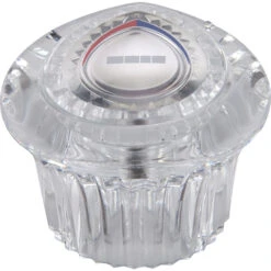 Master Plumber Faucet Handle - Clear Plastic