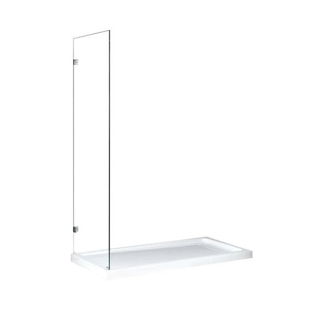 Ove Sydney 32-in Chrome Shower Side Panel