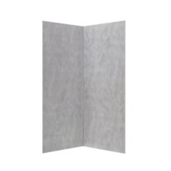 OVE Decors Lotus Shower Panels - 31-in X 80-in - SPC - Concrete