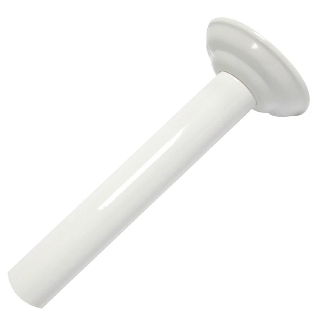 Style Selections 72-in Zinc Adjustable Shower Rod