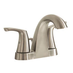 Project Source Mistry 2-Handle Bathroom Faucet With Aerator - Brushed Nickel