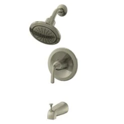 Project Source Tub And Shower Faucet - 1 Handle - 6.8-L/min - Brushed Nickel