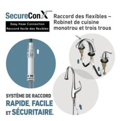 Project Source 2-Handle Bathroom Faucet With Drain - Chrome