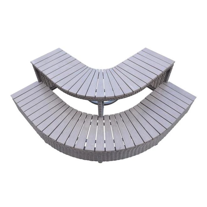 Canadian Spa Company Aluminum 62.0-in Hot Tub And Spa Steps