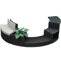 Canadian Spa Company Aluminum 72.0-in Hot Tub And Spa Steps